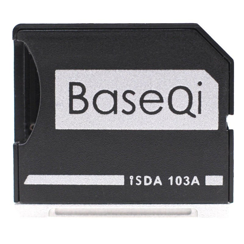 BaseQi Aluminum microSD Adapter for MacBook Air 13" and MacBook Pro 13"/15" (Non-Retina) Models - Image 1